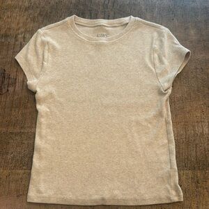 Pacsun Women’s Size XS Cream Short Sleeve Shirt